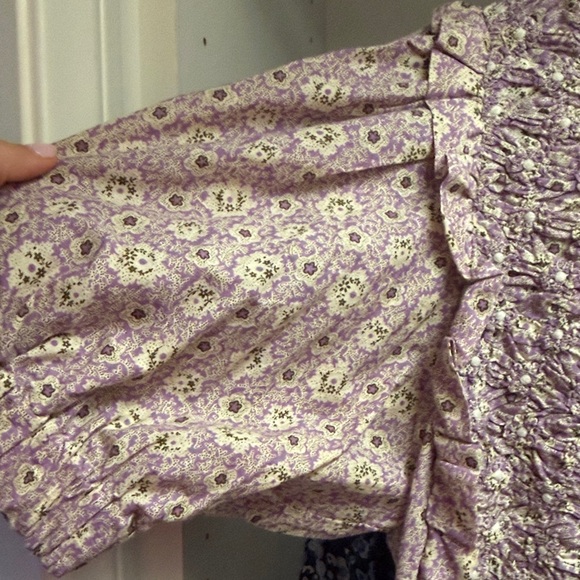 Sea NY Ida Puff Sleeve Cotton Dress - Picture 3 of 7